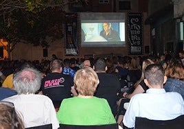 Proyecciones del festival ¡Cort...en! en una edición anterior.
