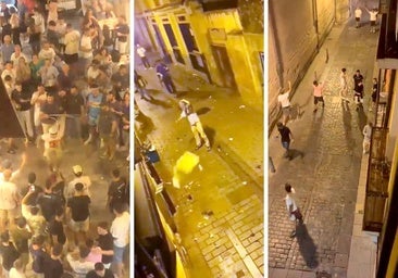 Vecinos del centro histórico de Logroño alertan de la escalada del vandalismo: «Cada fin de semana, más»