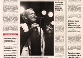 Concierto de Joe Cocker