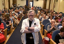 Presentación, este miércoles en la Filmoteca con un breve recital de Ricardo Romanos, de 'El poeta del corazón', película dedicada a Vicente Aleixandre.