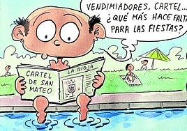 El cartel de las fiestas de San Mateo, según Tris