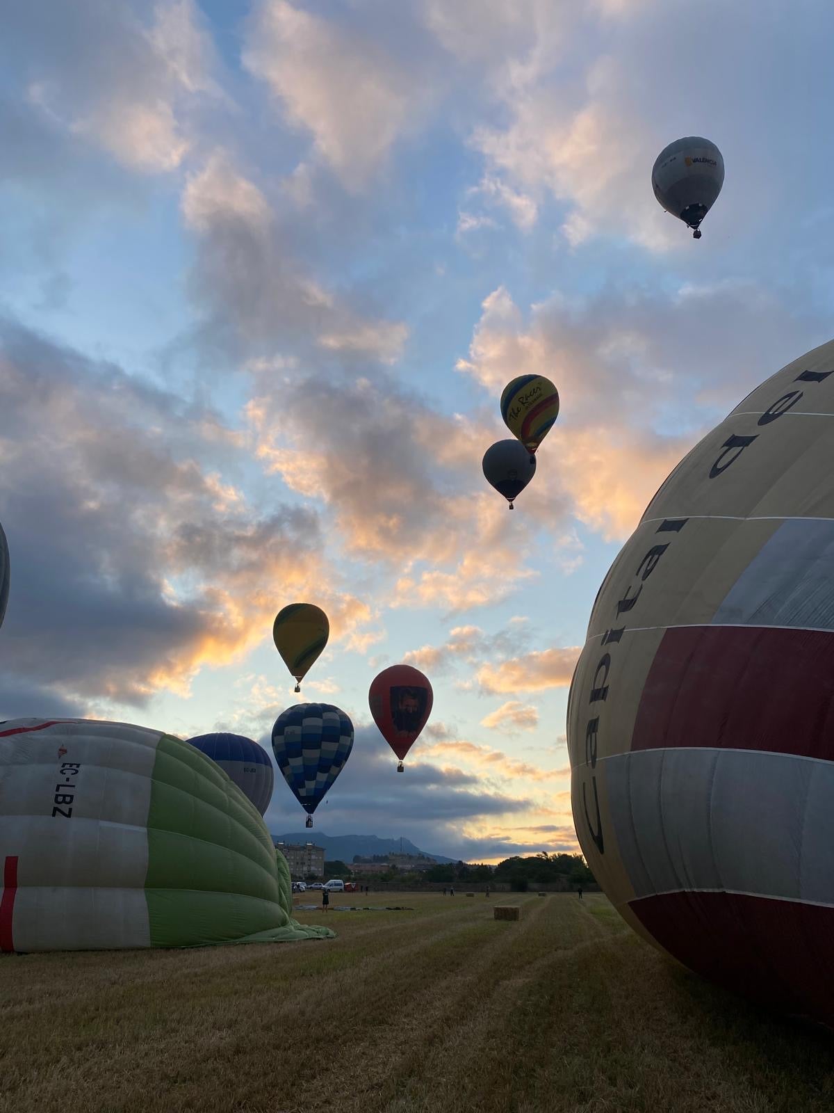 Imagen secundaria 2 - Los globos convierten el cielo de Haro y su comarca en una fiesta