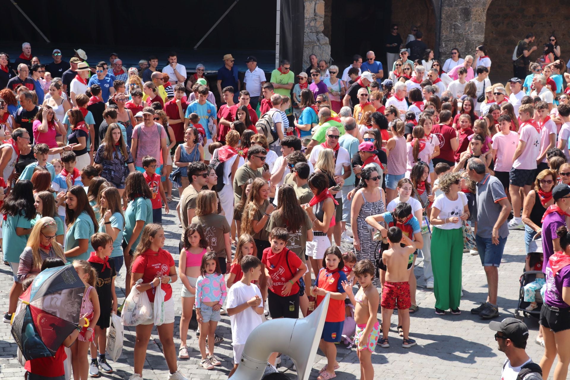 Primer día de las fiestas de Arnedillo