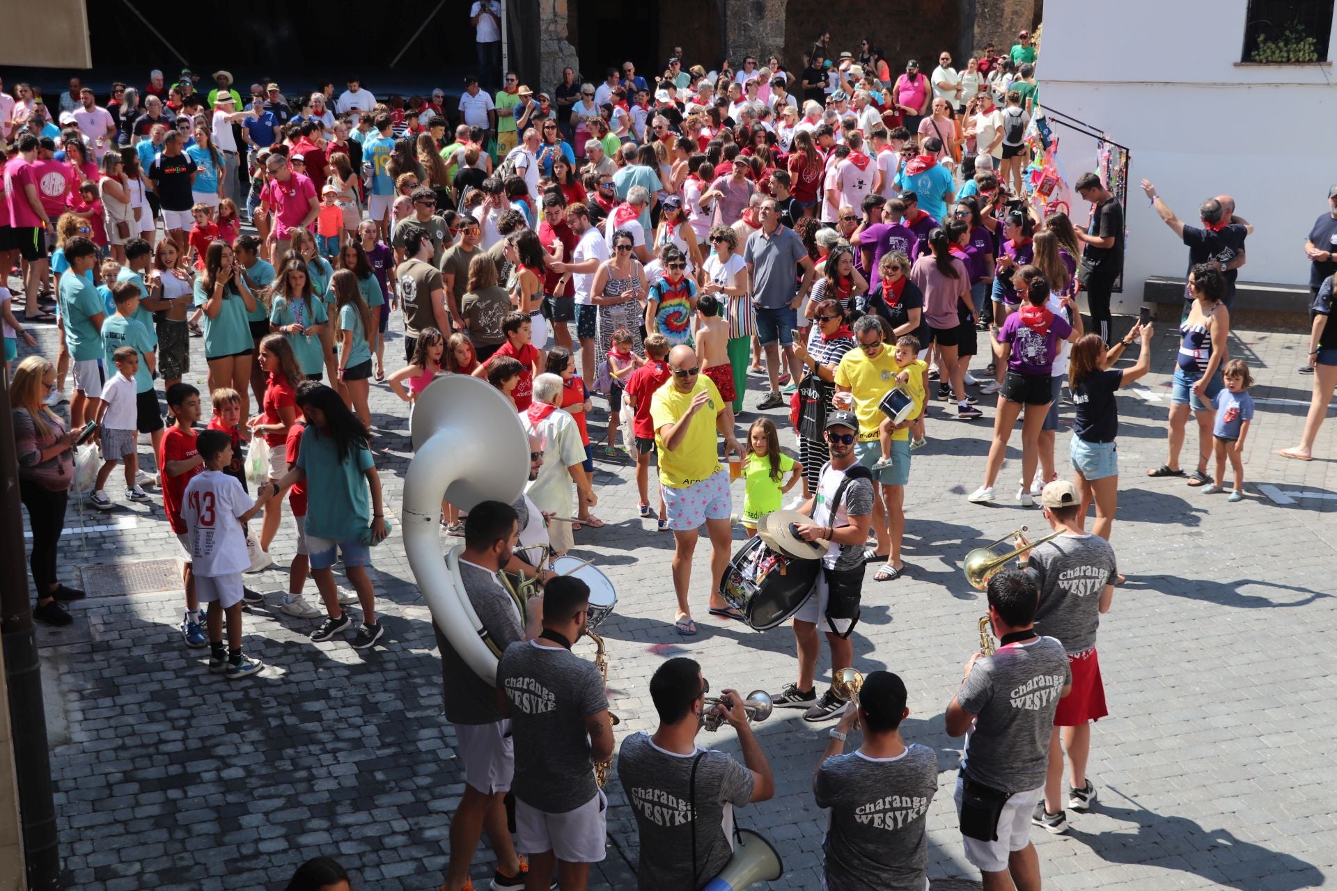 Primer día de las fiestas de Arnedillo