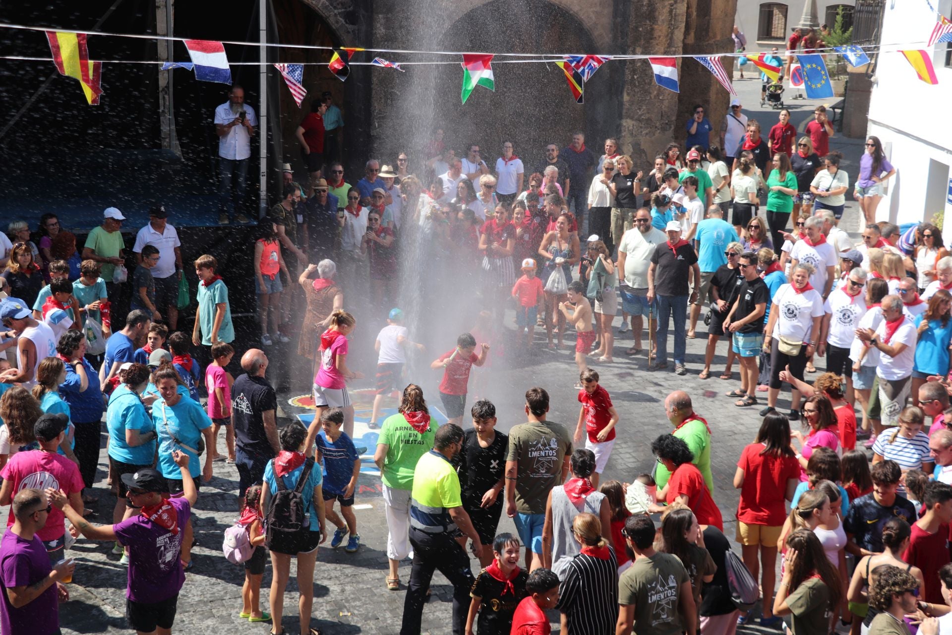 Primer día de las fiestas de Arnedillo