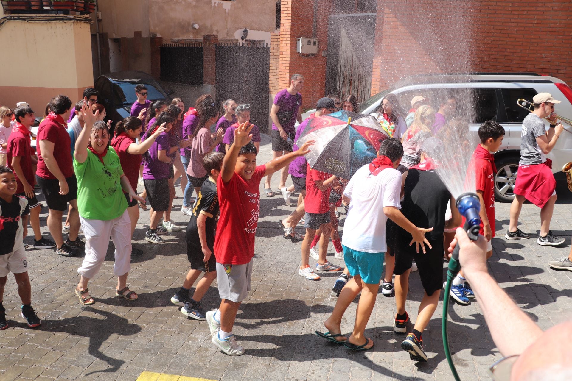Primer día de las fiestas de Arnedillo