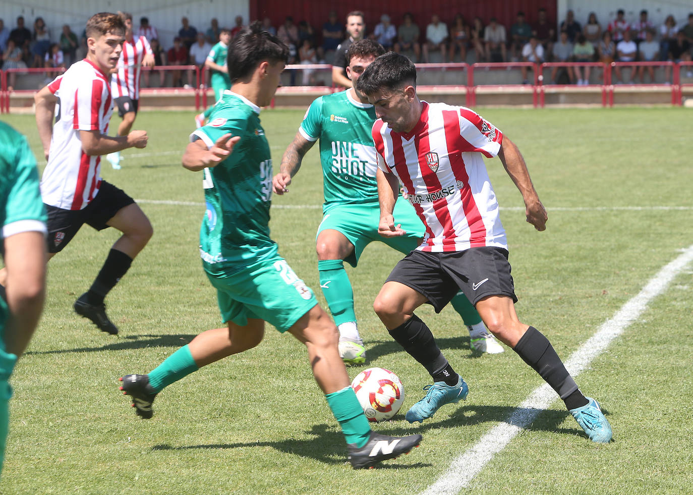 Las imágenes del partido UDL-Náxara