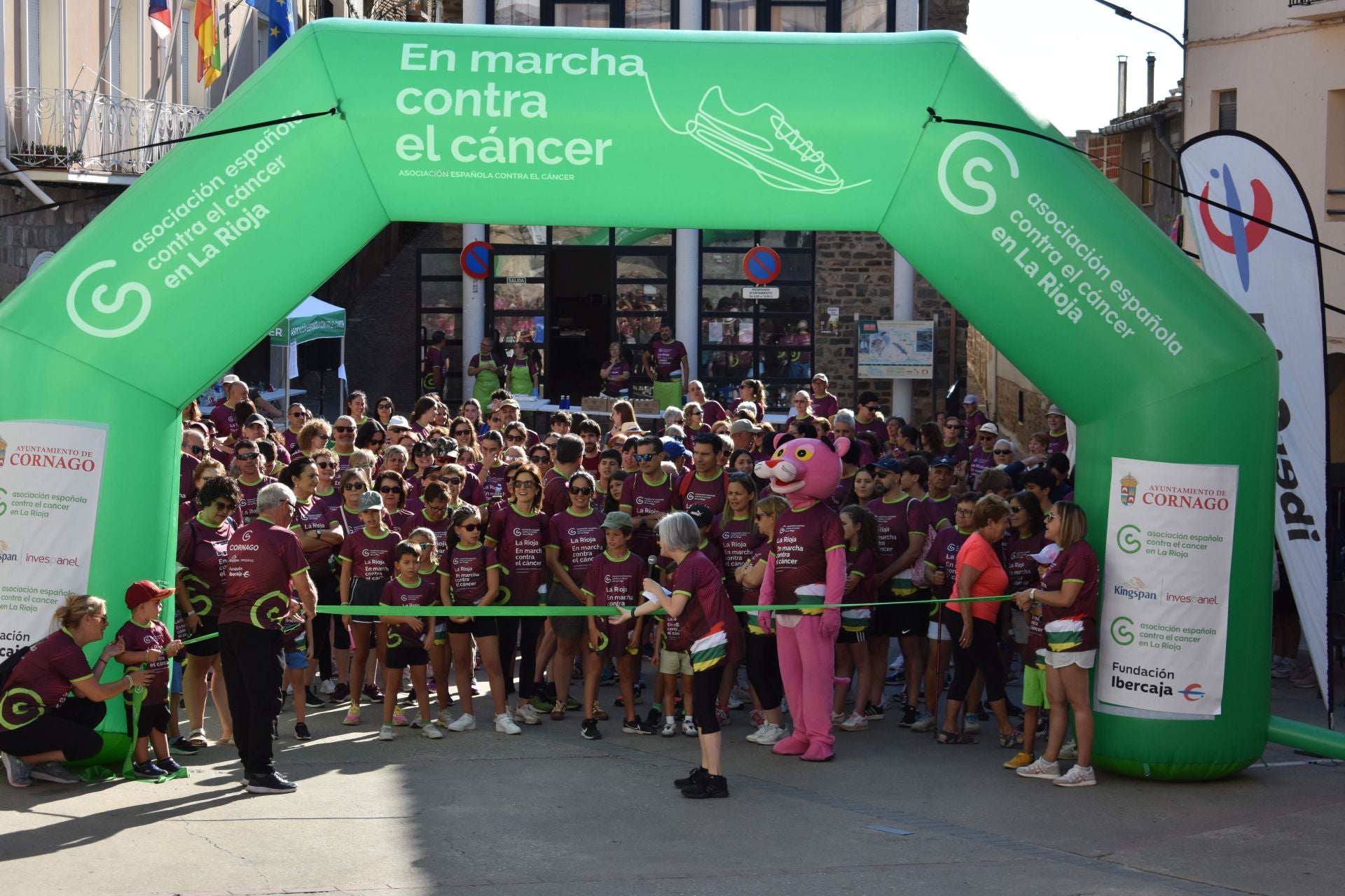 Segunda edición de la marcha contra el cáncer de Cornago