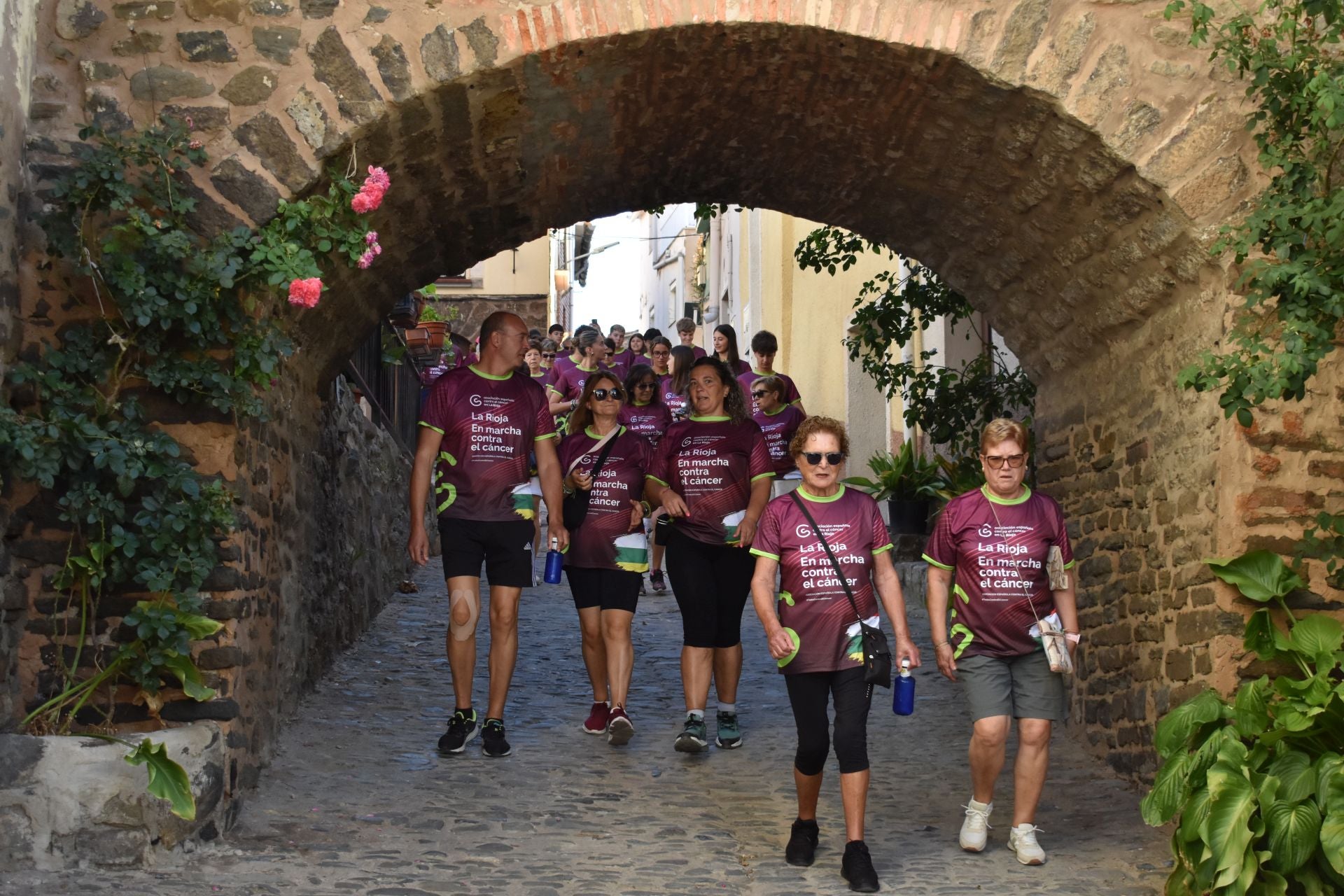 Segunda edición de la marcha contra el cáncer de Cornago