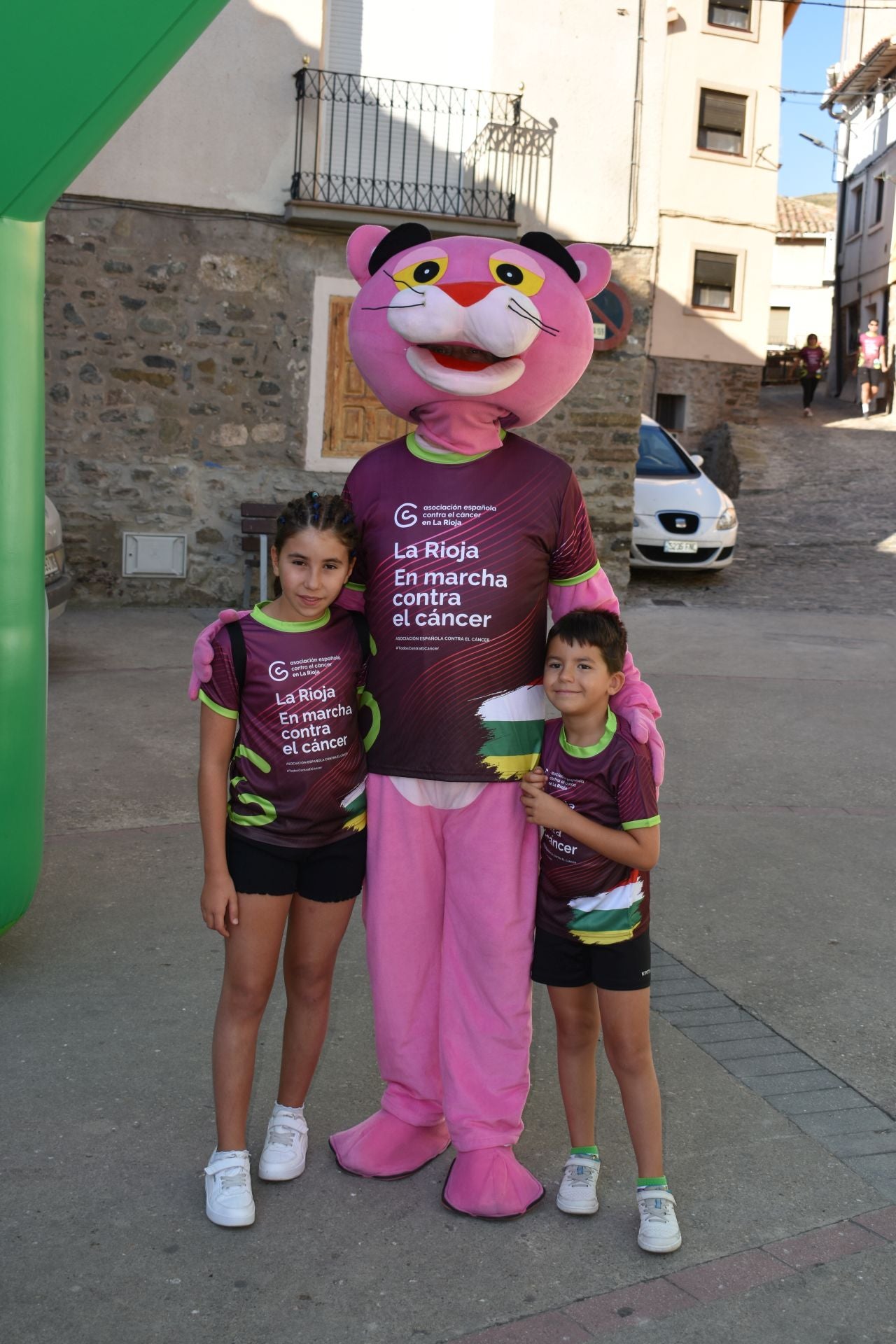 Segunda edición de la marcha contra el cáncer de Cornago