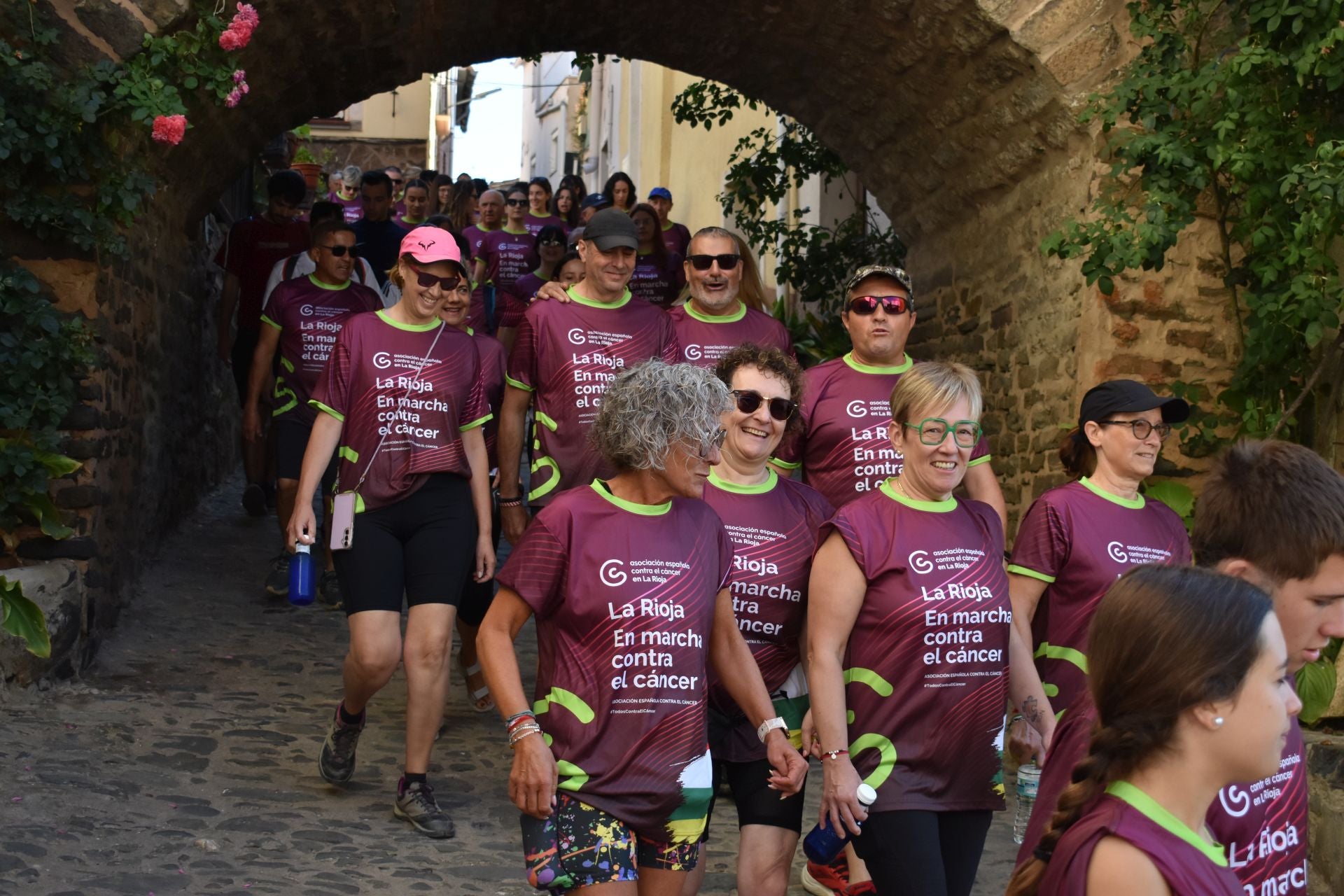 Segunda edición de la marcha contra el cáncer de Cornago