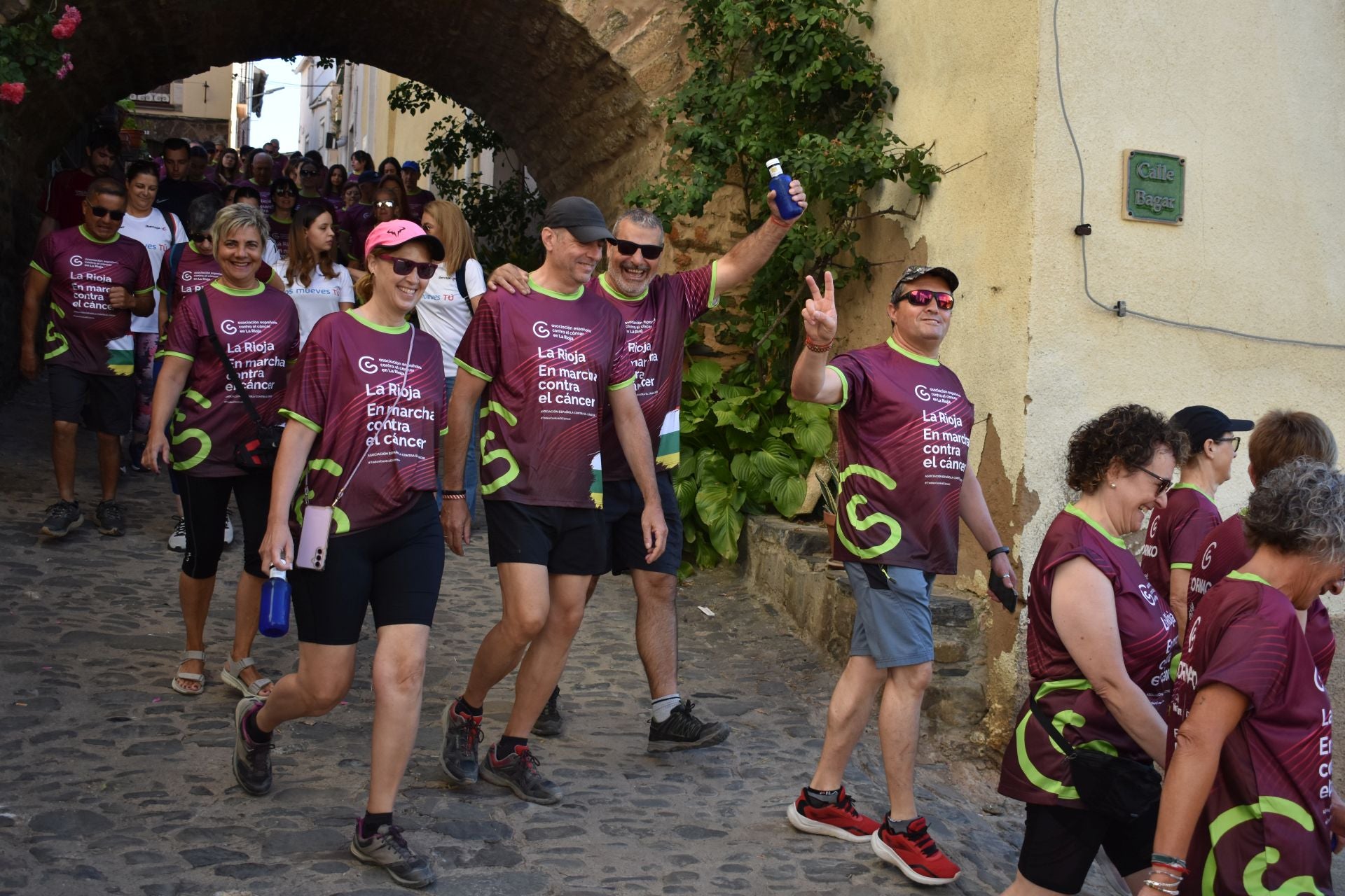Segunda edición de la marcha contra el cáncer de Cornago