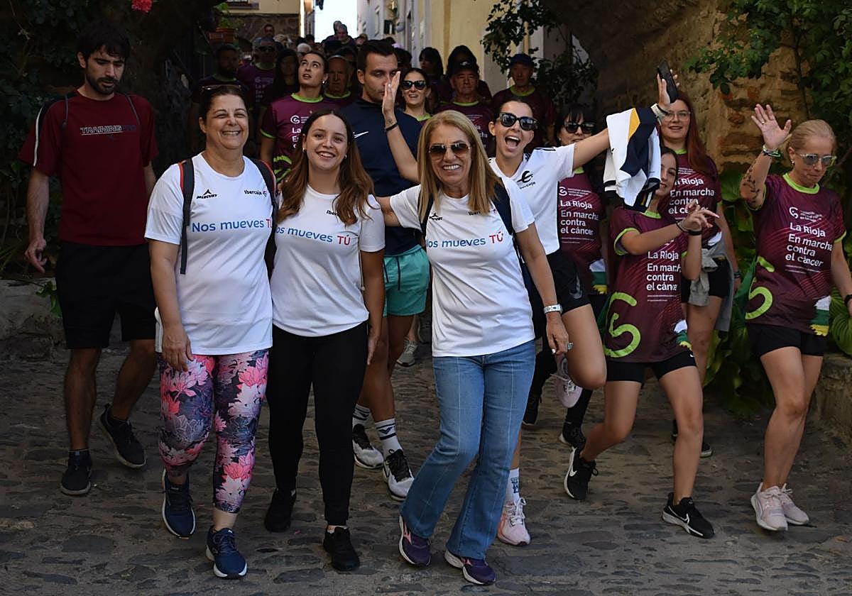 Segunda edición de la marcha contra el cáncer de Cornago