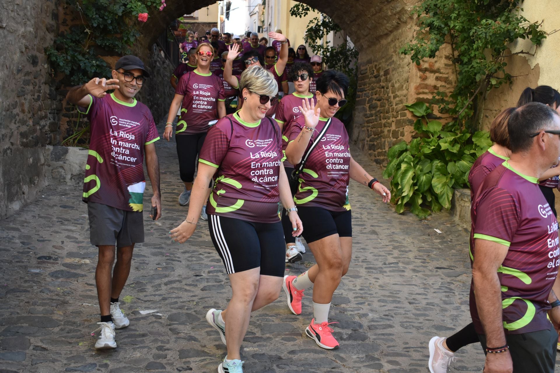 Segunda edición de la marcha contra el cáncer de Cornago