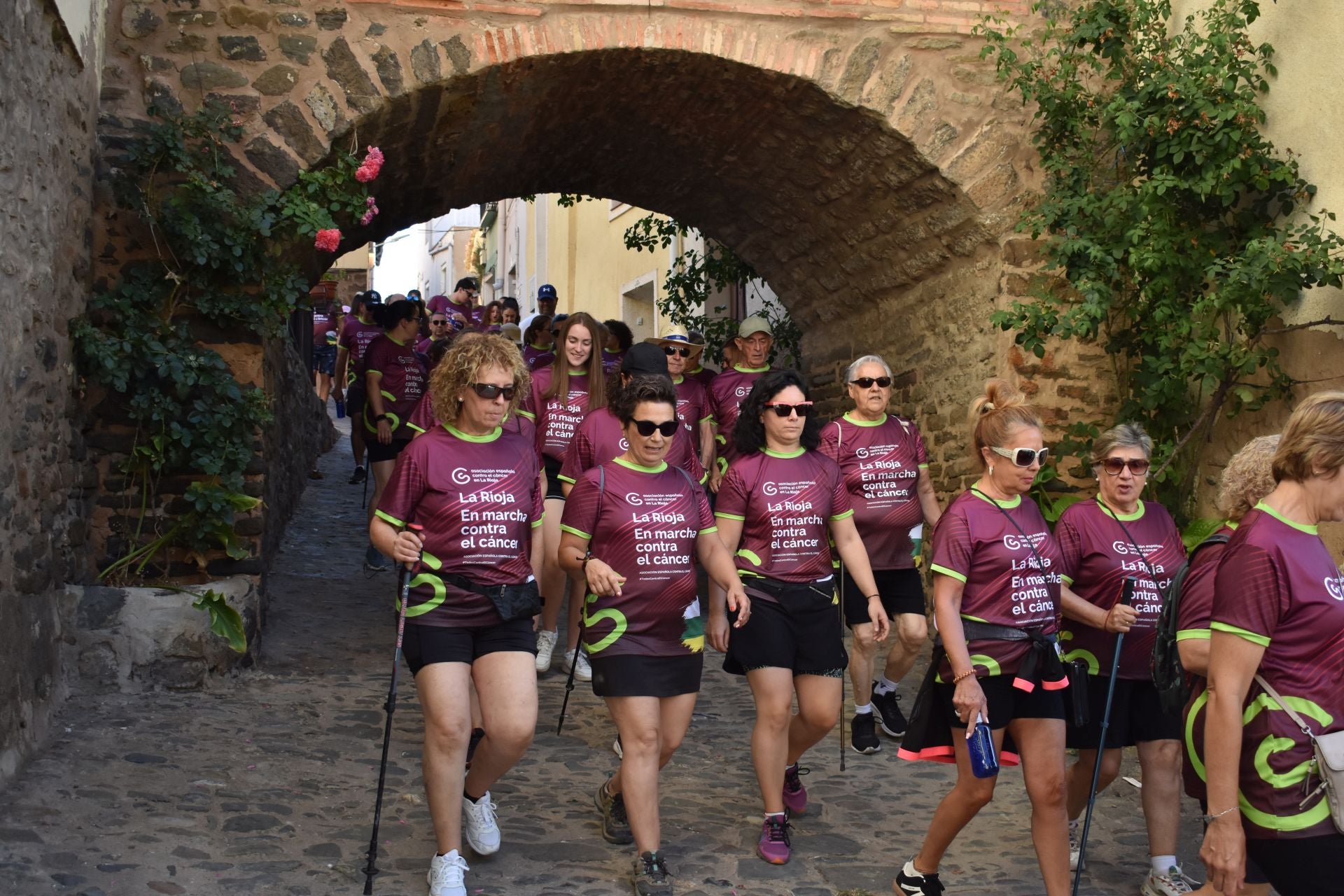 Segunda edición de la marcha contra el cáncer de Cornago
