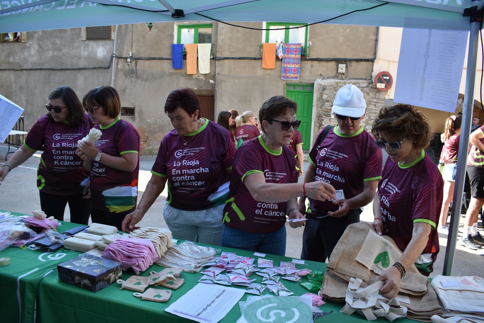 Segunda edición de la marcha contra el cáncer de Cornago
