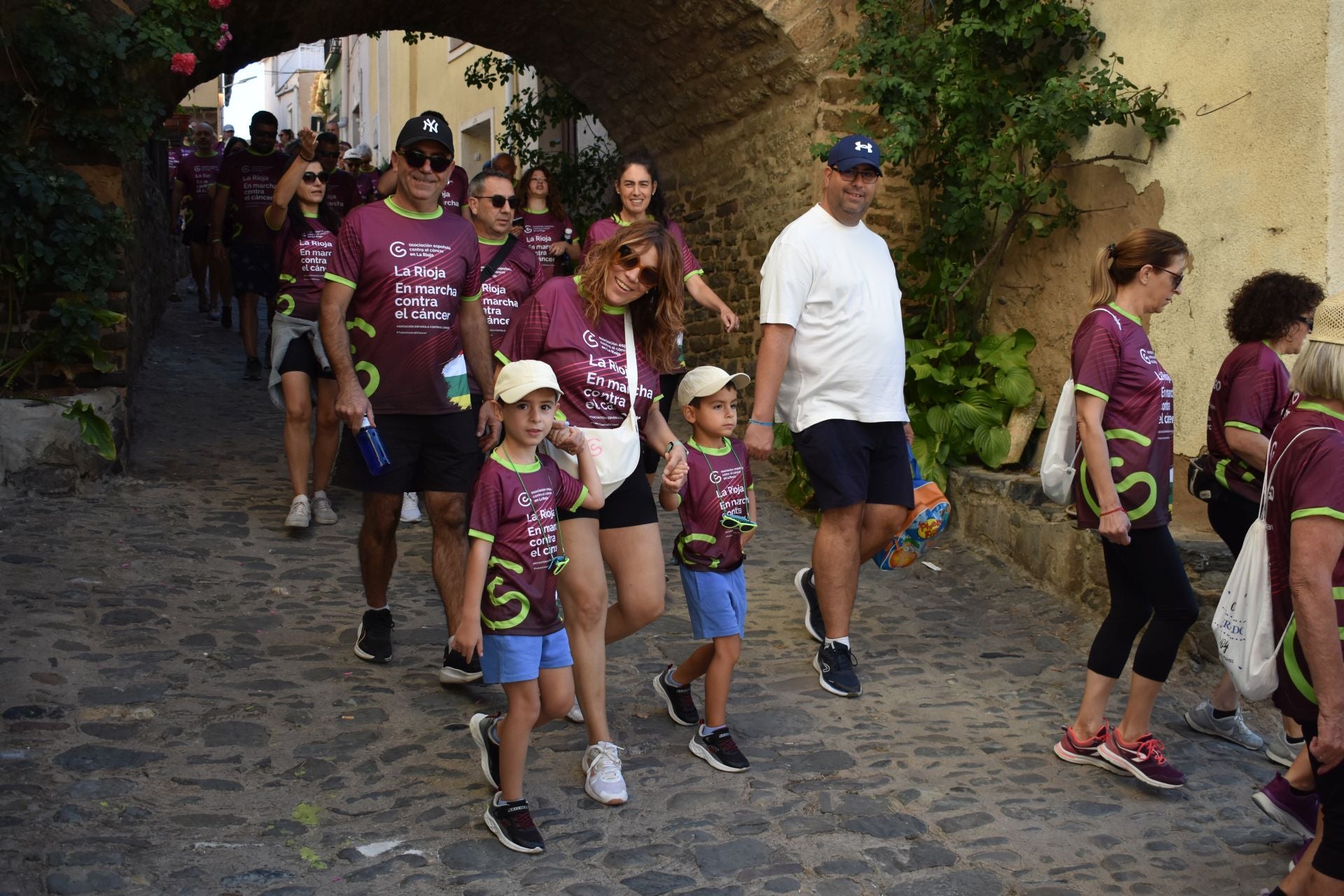 Segunda edición de la marcha contra el cáncer de Cornago