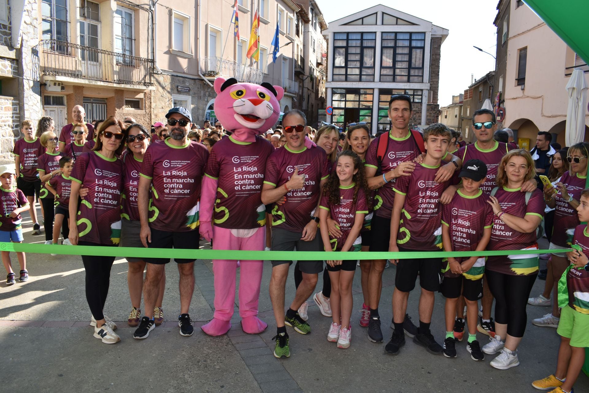 Segunda edición de la marcha contra el cáncer de Cornago