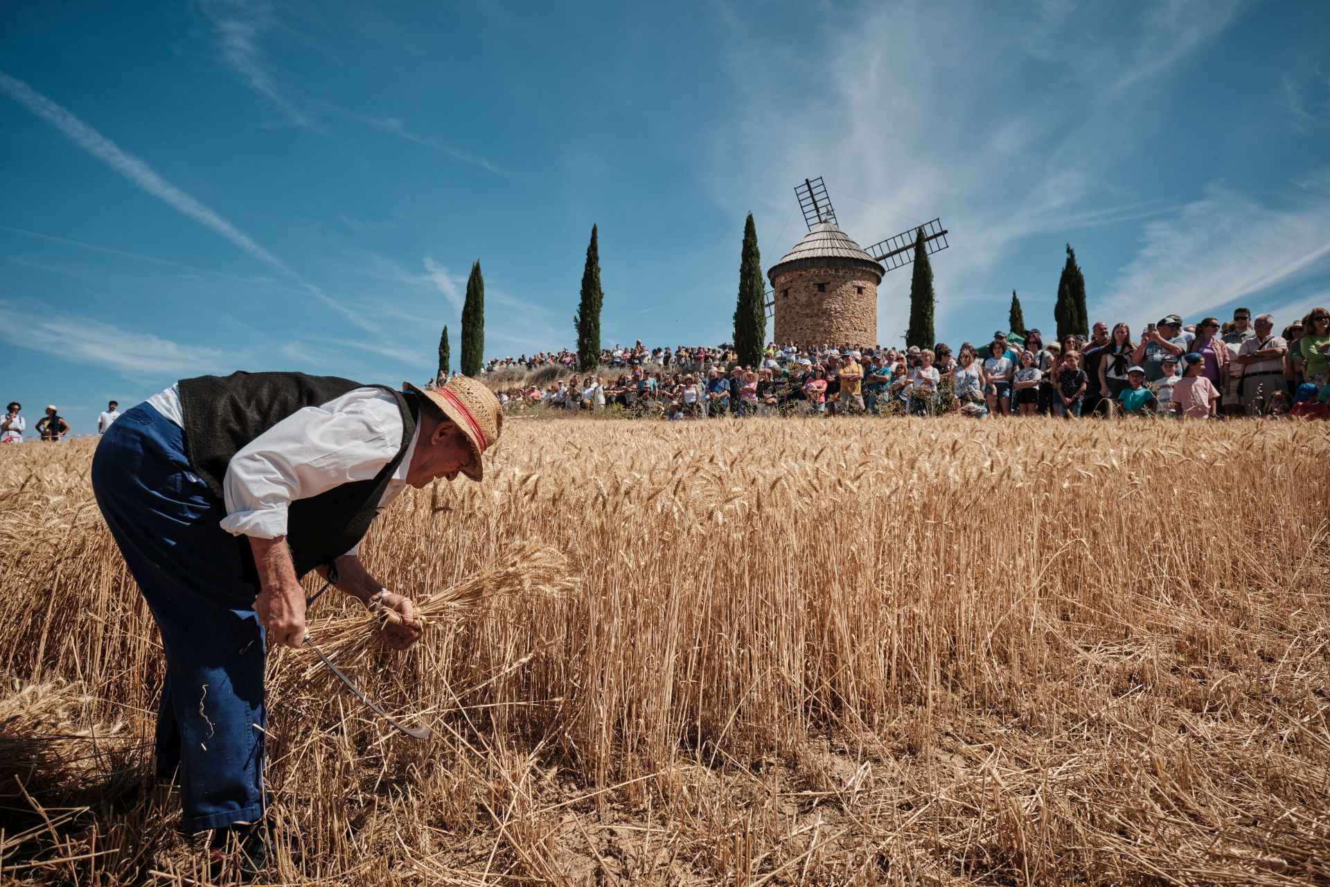 Ocón celebra su tradicional fiesta de la Molienda