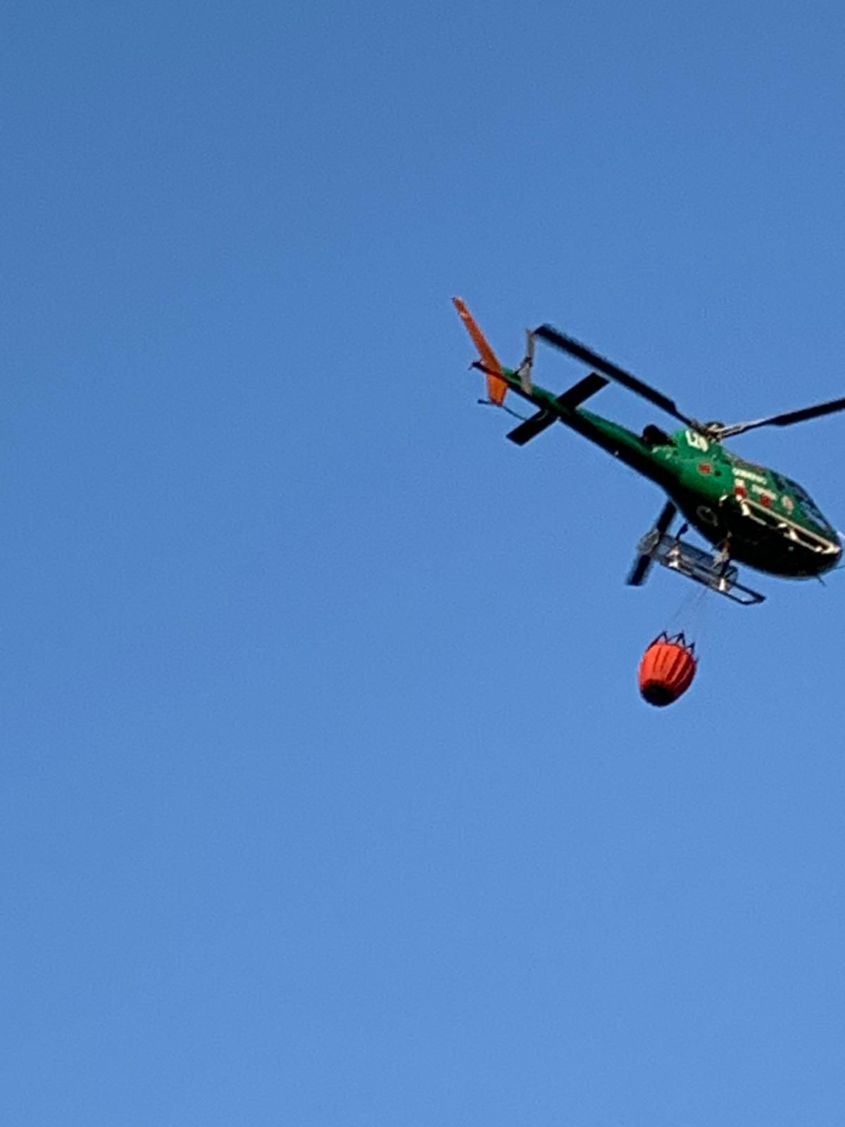 Las imágenes del incendio de Cornago