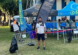 Raúl Eraso, presidente de la Asociación Amigos de Ezcaray.