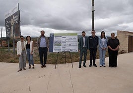 Presentación del proyecto en Badarán.
