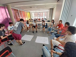 Una reciente actividad de capacitación de Pioneros en Calahorra.