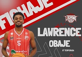 El Logrobasket recupera al interior riojano Lawrence Obaje