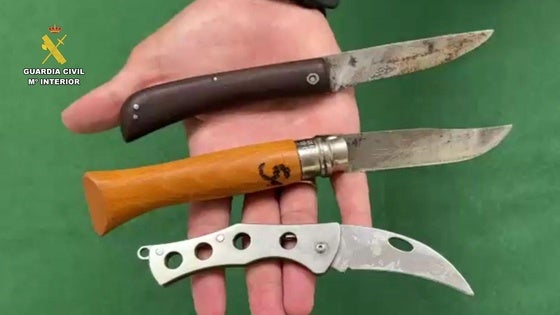 Sancionadas 38 personas por llevar drogas y armas blancas en las fiestas de Murillo