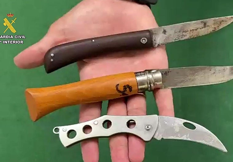 Sancionadas 38 personas por llevar drogas y armas blancas en las fiestas de Murillo