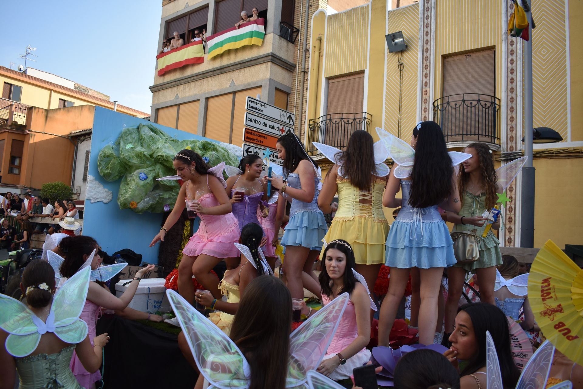 Rincón de Soto disfrutó de las carrozas