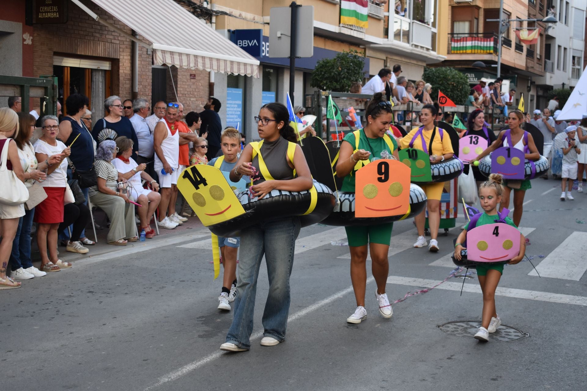 Rincón de Soto disfrutó de las carrozas