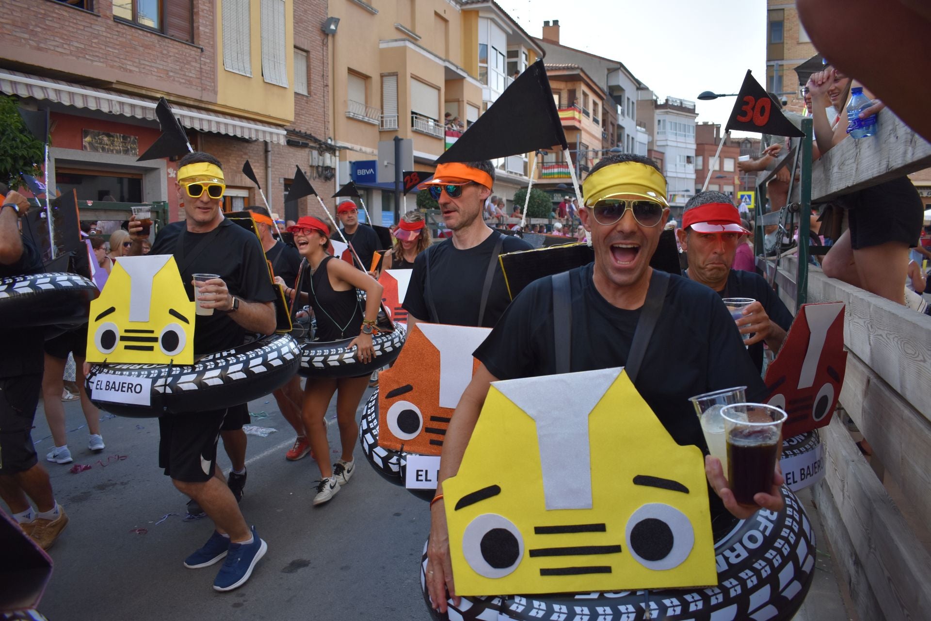 Rincón de Soto disfrutó de las carrozas