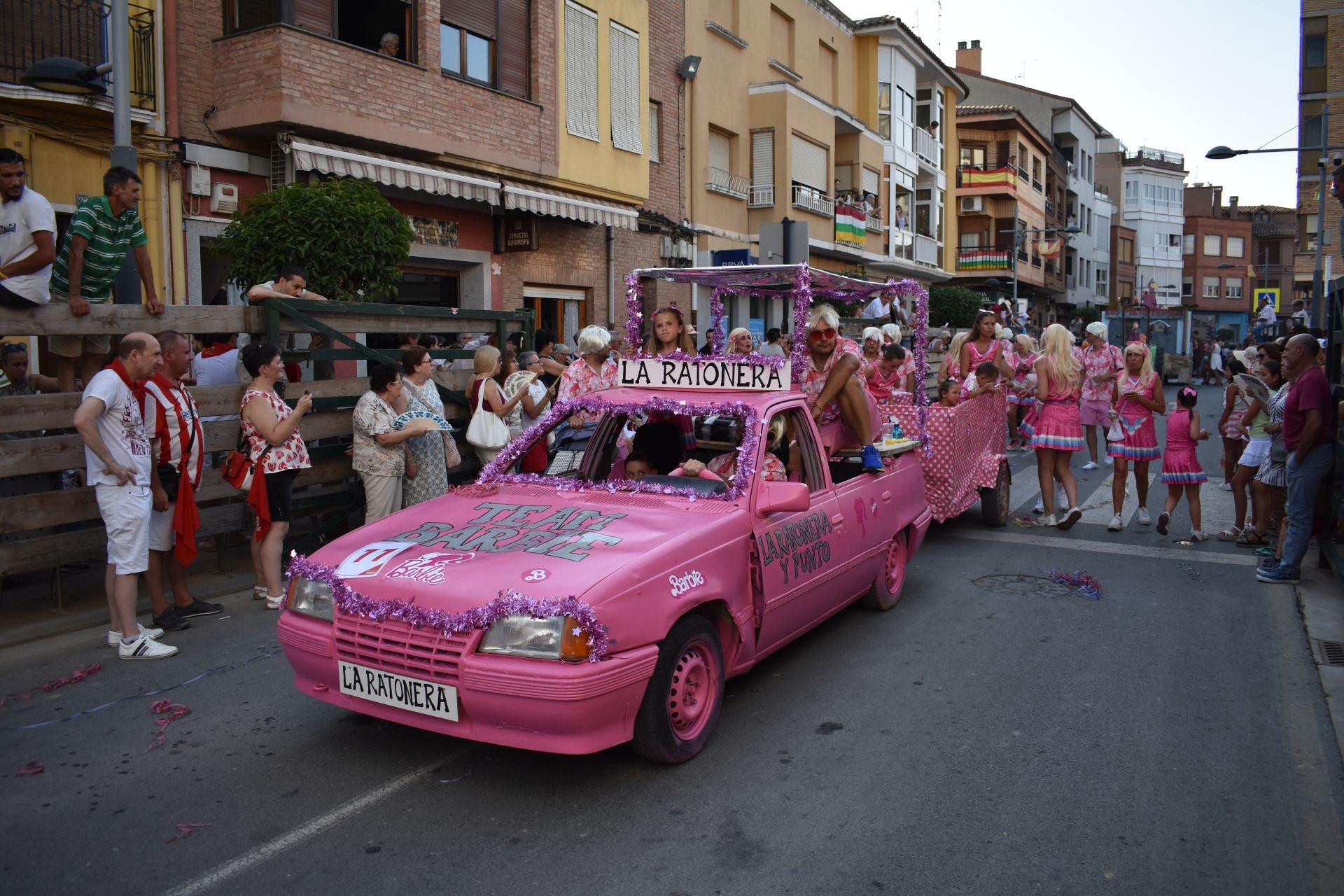 Rincón de Soto disfrutó de las carrozas
