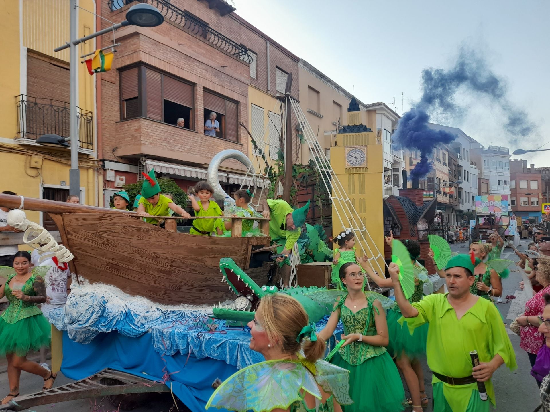 Rincón de Soto disfrutó de las carrozas