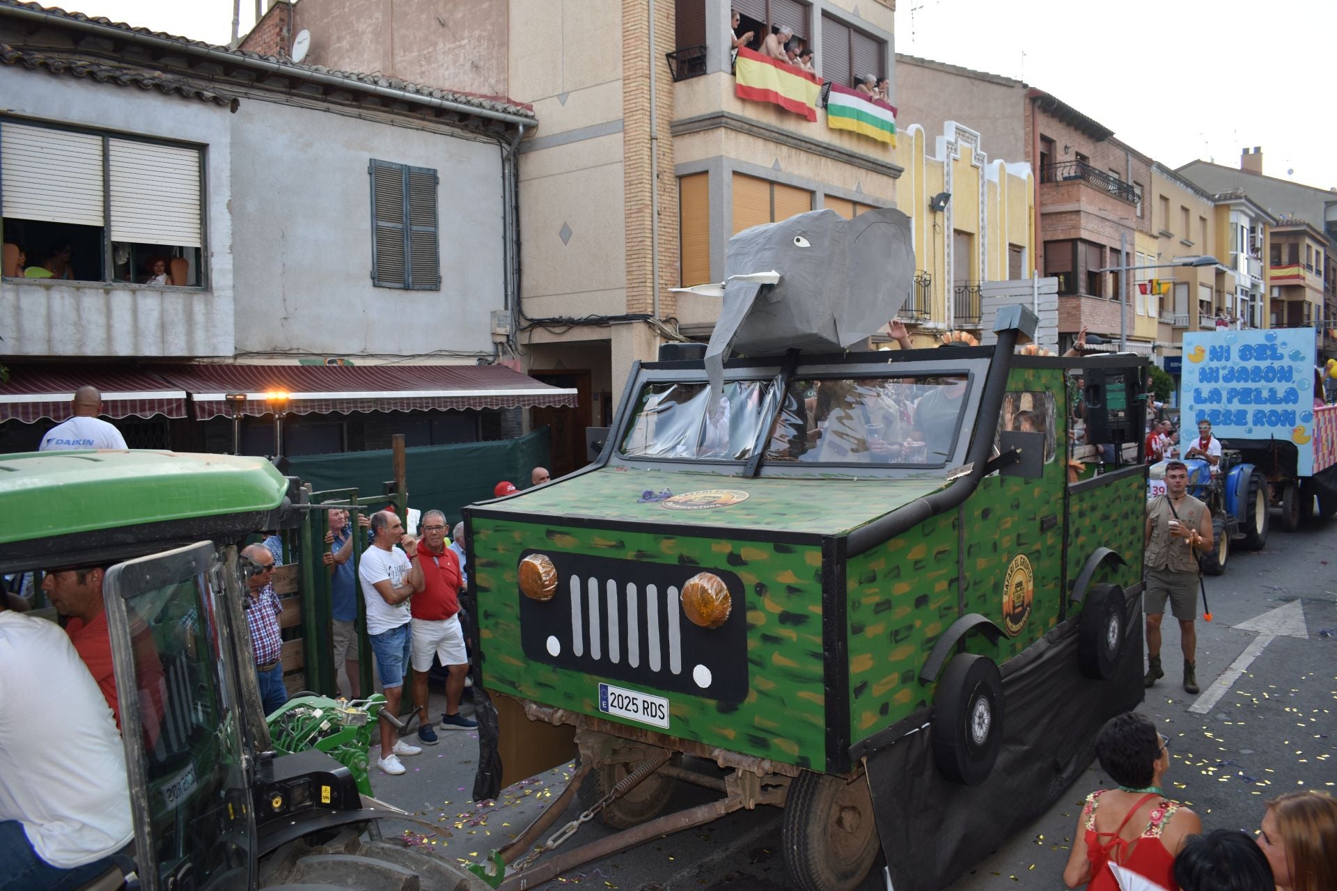 Rincón de Soto disfrutó de las carrozas