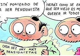Los pensionistas, según Tris