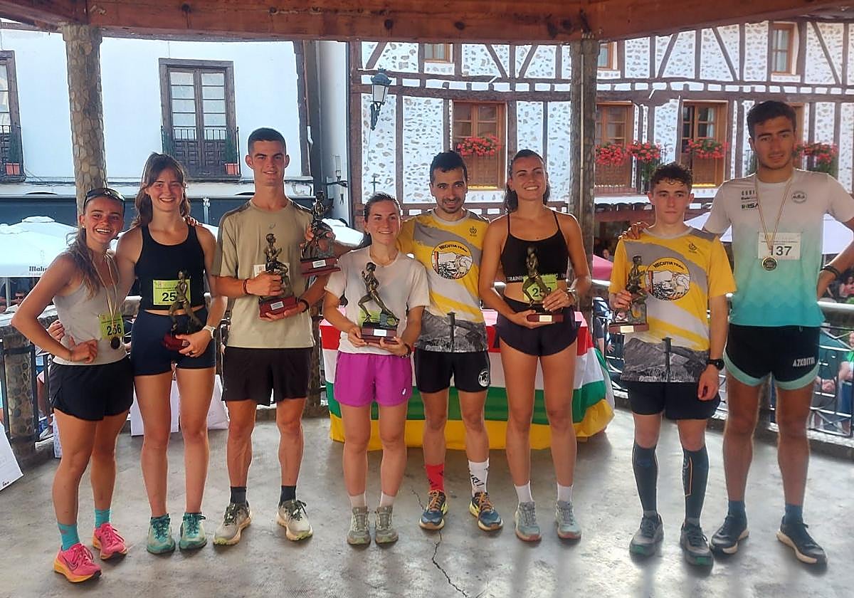 Ganadores de la Subida Pedestre a Santa Bárbara de Ezcaray
