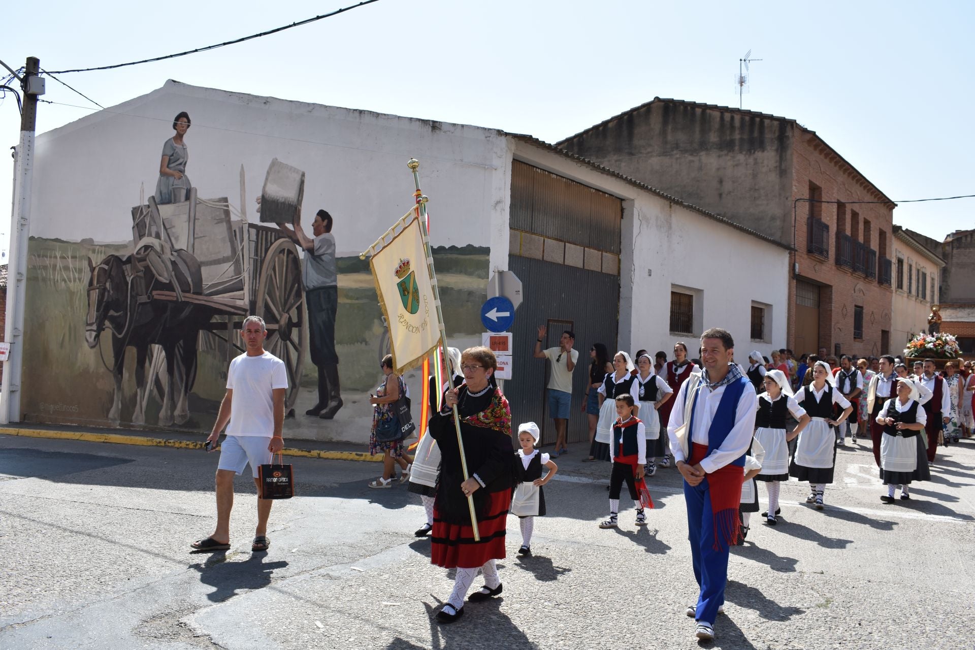 Las imágenes de la procesión de la Virgen de Carravieso en Rincón