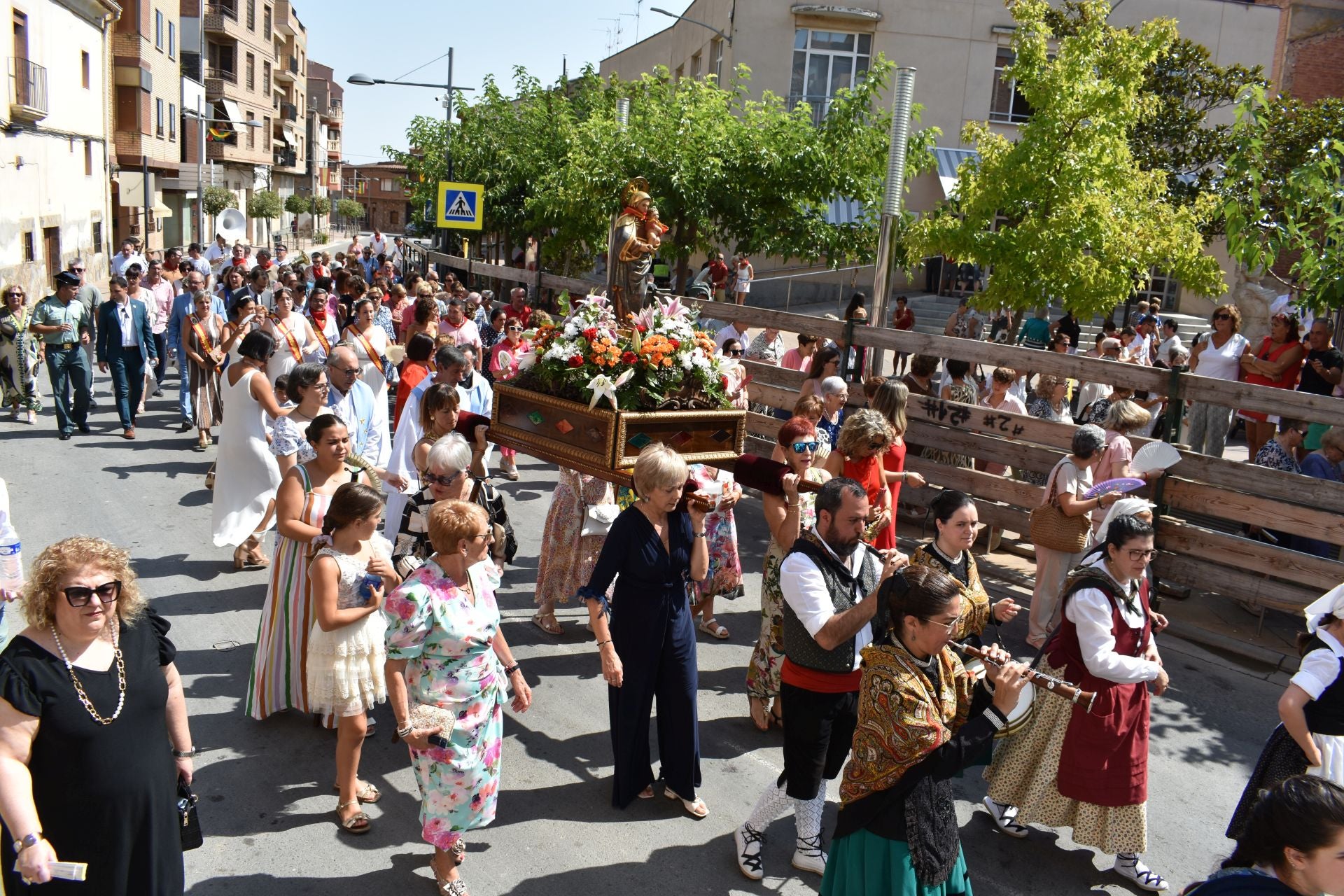 Las imágenes de la procesión de la Virgen de Carravieso en Rincón