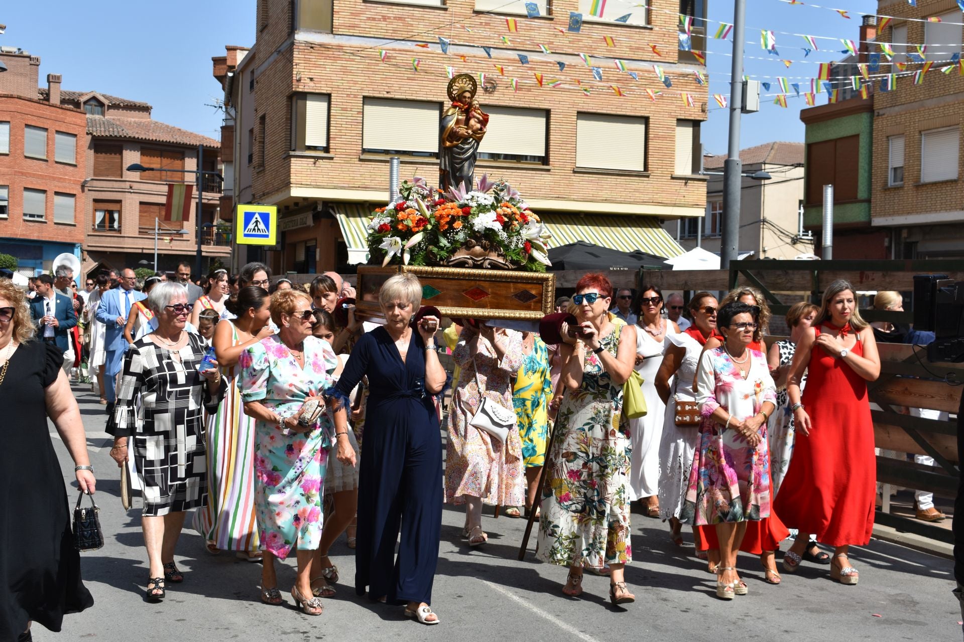 Las imágenes de la procesión de la Virgen de Carravieso en Rincón
