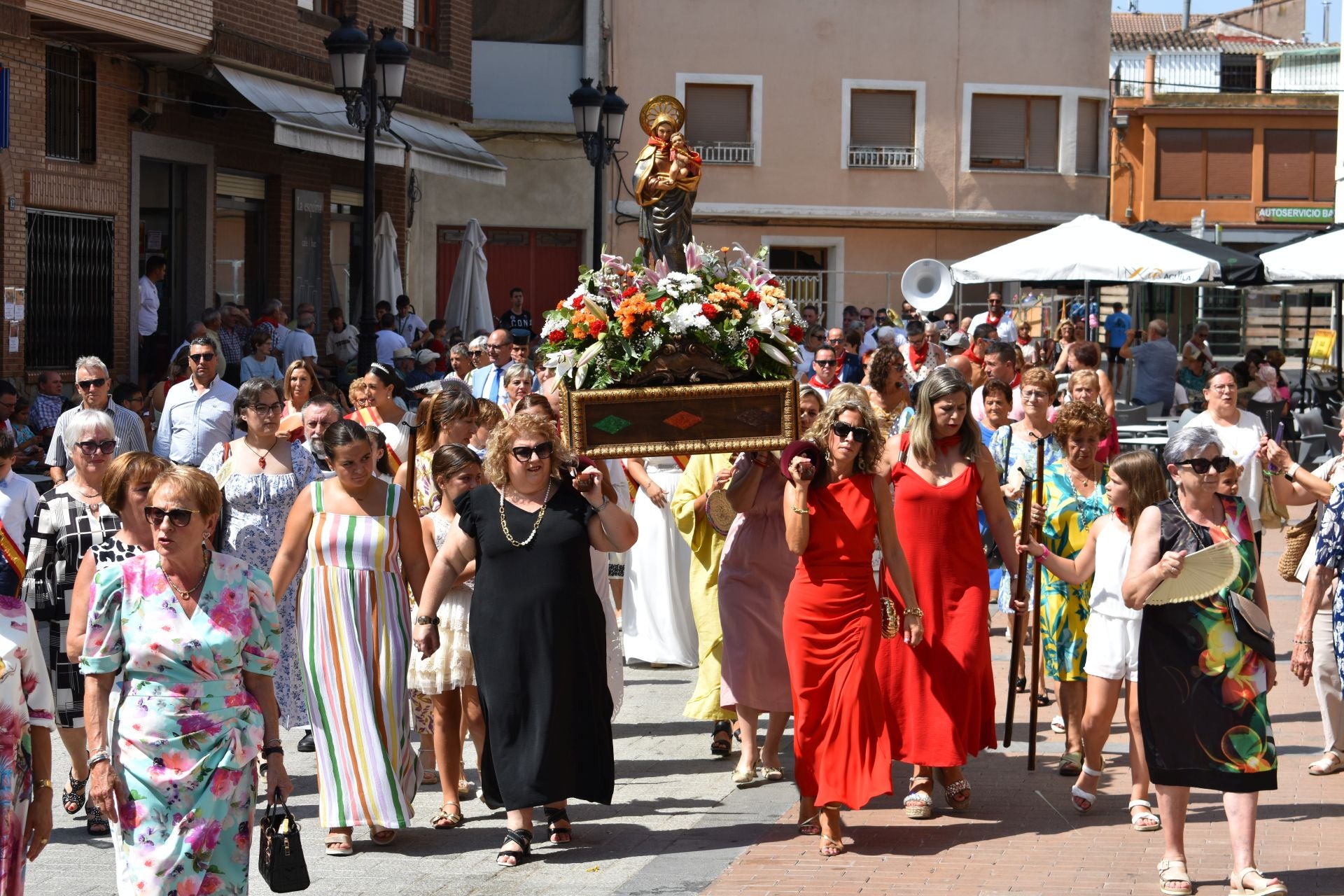 Las imágenes de la procesión de la Virgen de Carravieso en Rincón