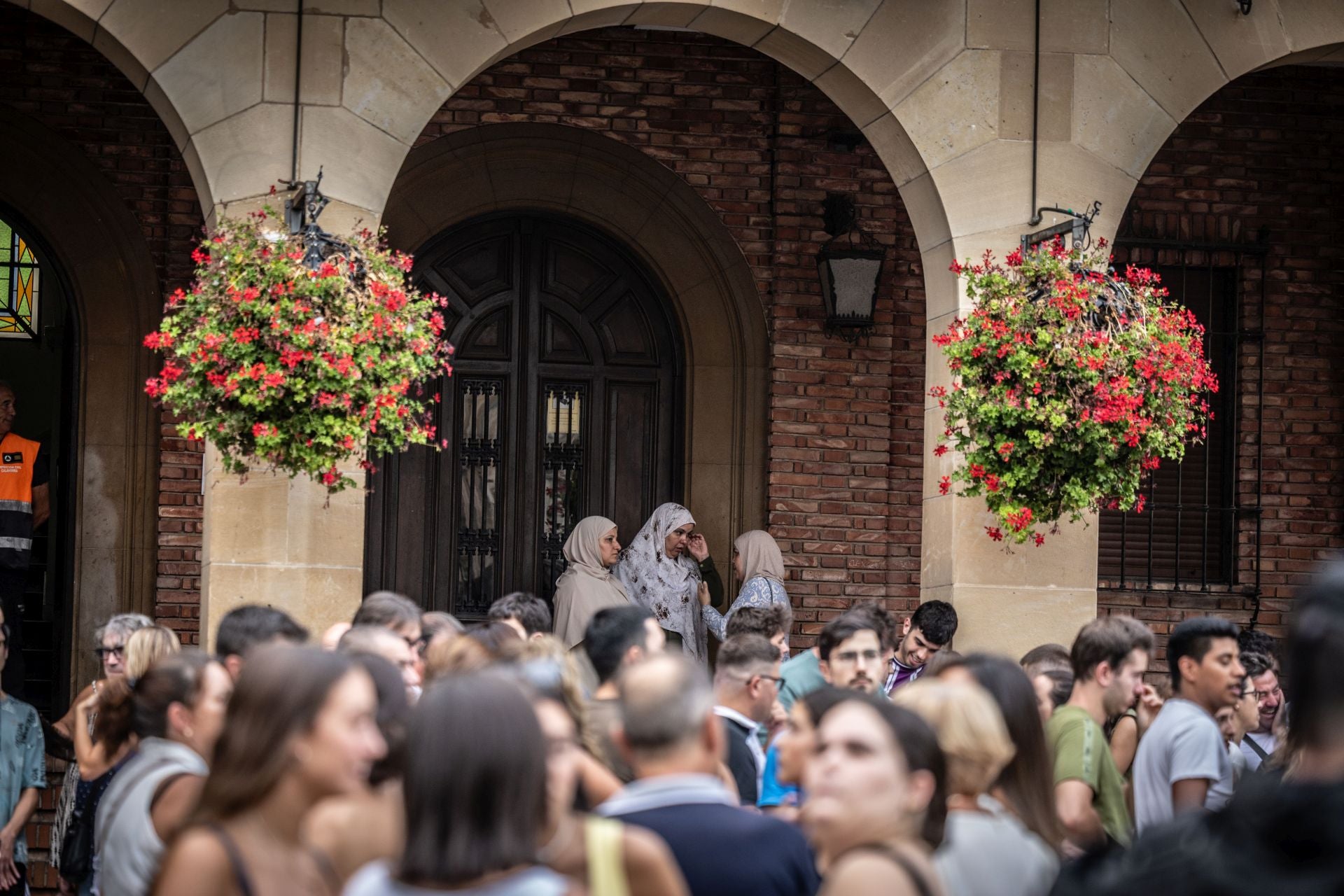 Las imágenes de la concentración de Calahorra