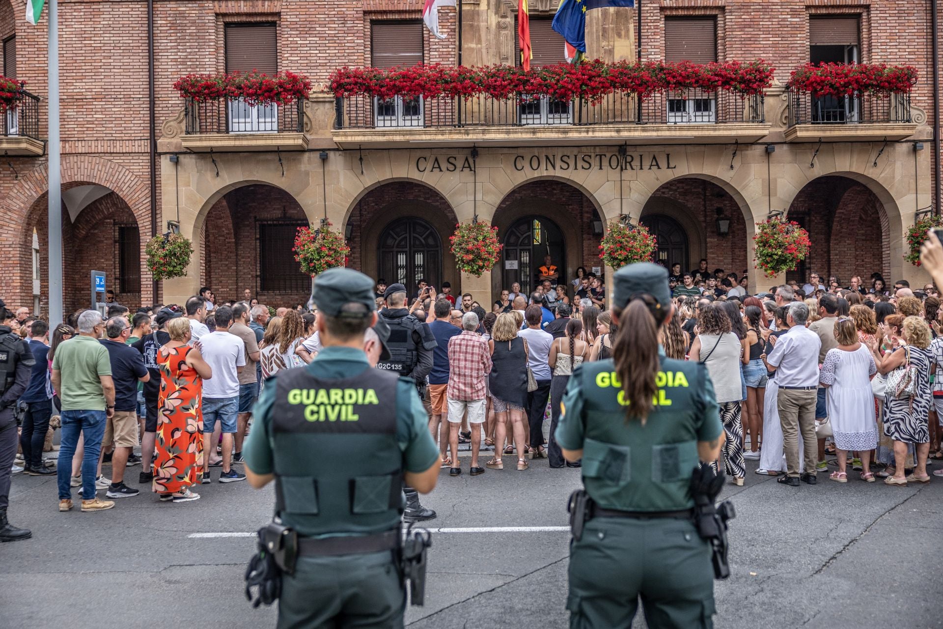 Las imágenes de la concentración de Calahorra