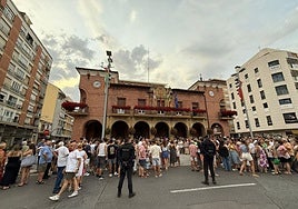 Concentración en Calahorra para reclamar más seguridad.