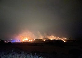 Las imágenes de los incendios que sufre La Rioja