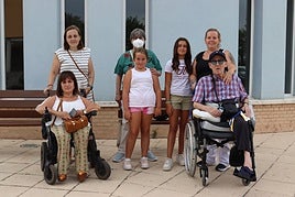 Algunos de los miembros de la futura asociación.