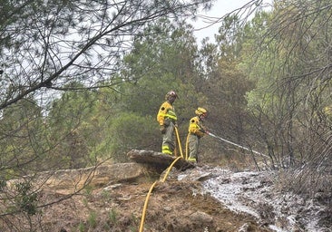 Fonzaleche, el fuego que empezó en una cuneta