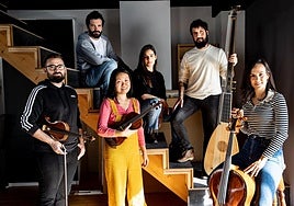 Integrantes de Concerto 1700, grupo que este viernes abre el festival.