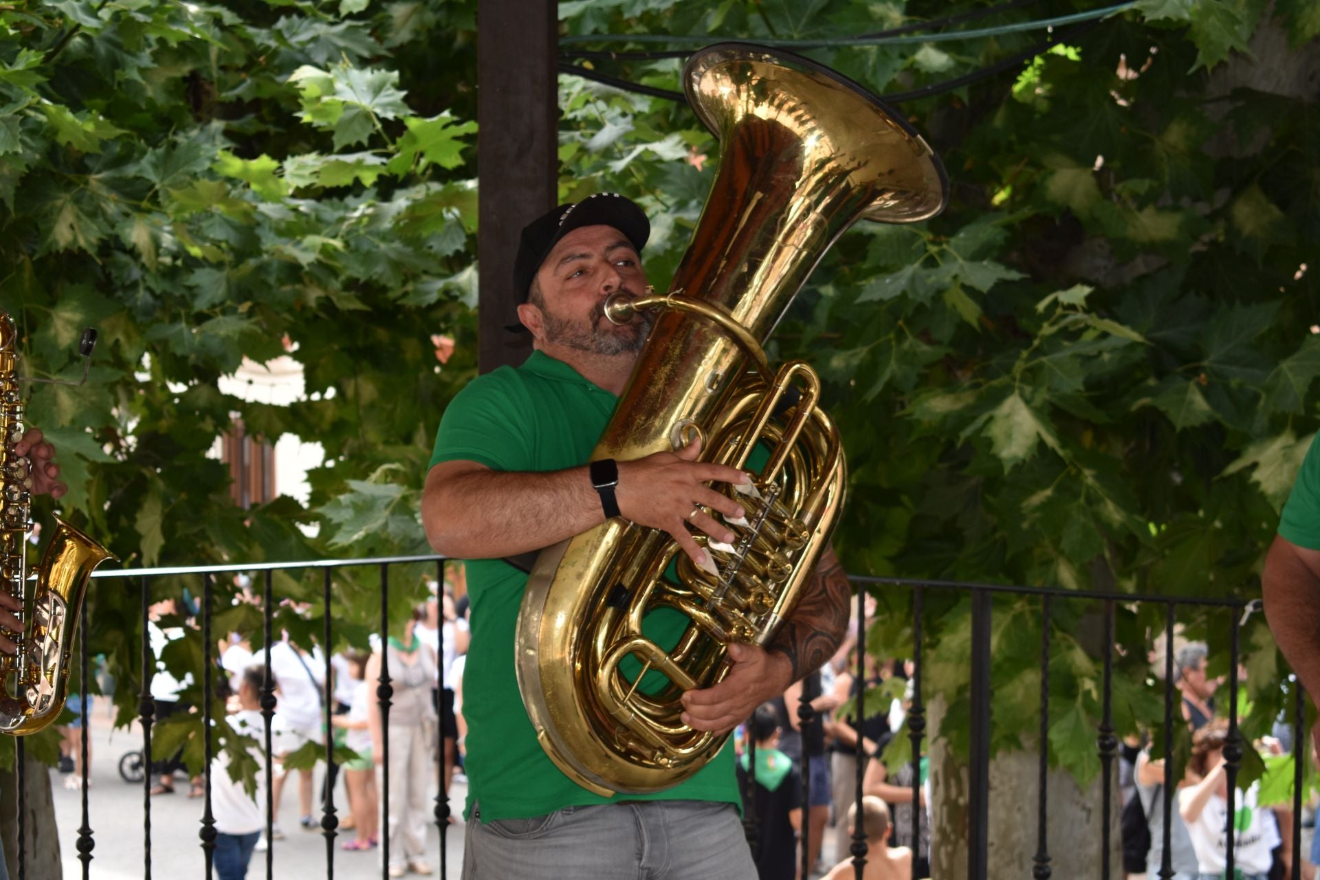 Las imágenes del comienzo de las fiestas de Alcanadre